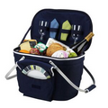 Collapsible Insulated Picnic Basket for Two